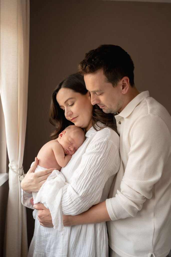 Newborn and baby photographer at home in guildford