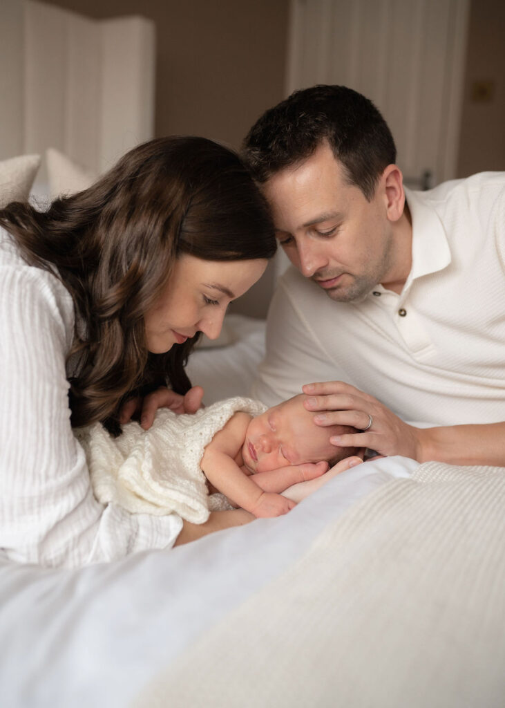 Newborn & baby shoots at your home in Guildford